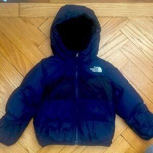 North Face Puffer Jacket with Hand Mitts